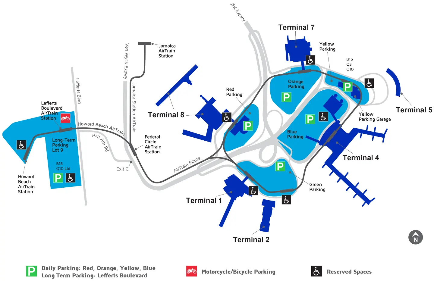 JFK Airport Map